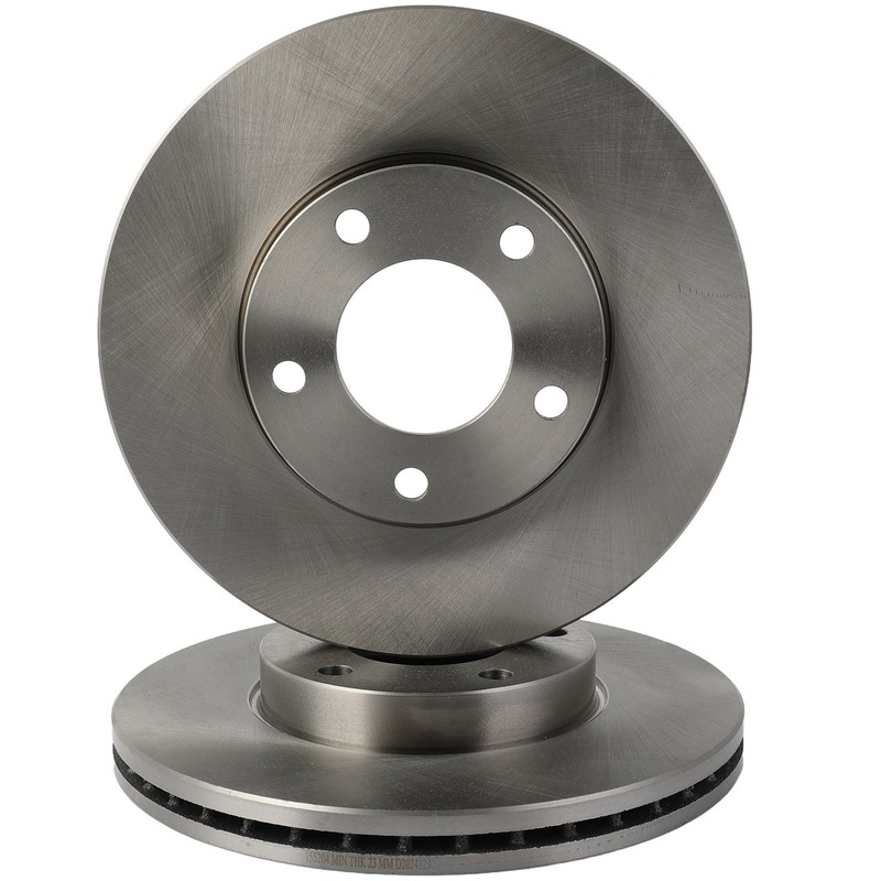 Front Brake Rotors Discs Set Pair For 2009 2010 2011-2013 Mazda 3 Sport 2.0L gallery