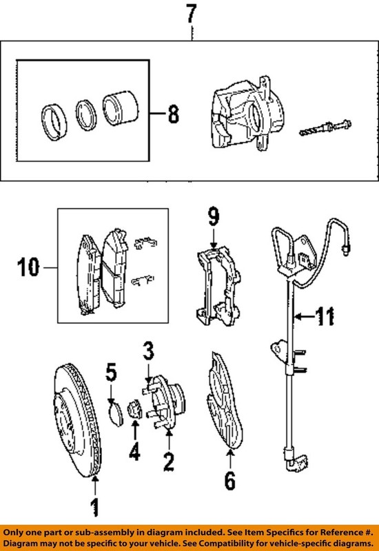 CHRYSLER OEM 05-12 300 Front Suspension Brake Components-Splash Shield 4779200AA