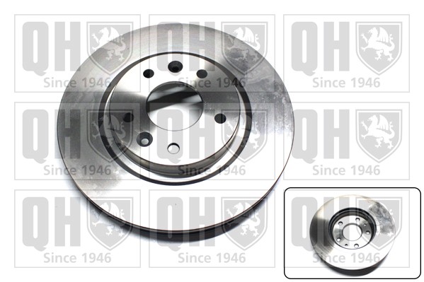 2x Brake Discs Pair Vented fits RENAULT KADJAR 1.5D Front 2015 on 296mm Set QH gallery