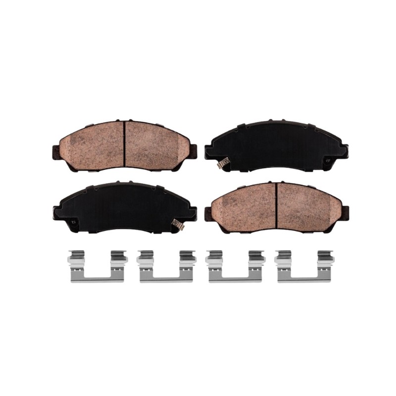 High Performance Durable Disc Rotors Brake Pads Kit Fits Honda Pilot Acura MDX gallery