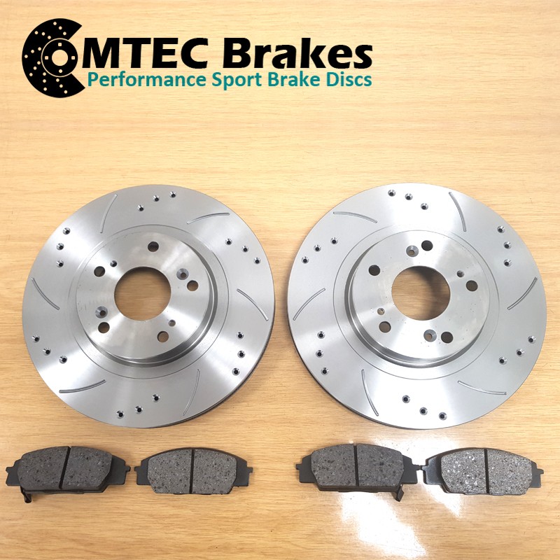 Ford Focus Sw 2.0 TDCI 140bhp 11-15 Front Brake Discs & Mtec Pads