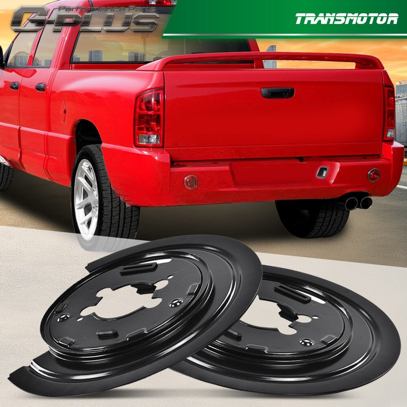 Brake Dust Shield Rear Fit For 2002-07 Dodge Ram 1500 Replace 3S-00032