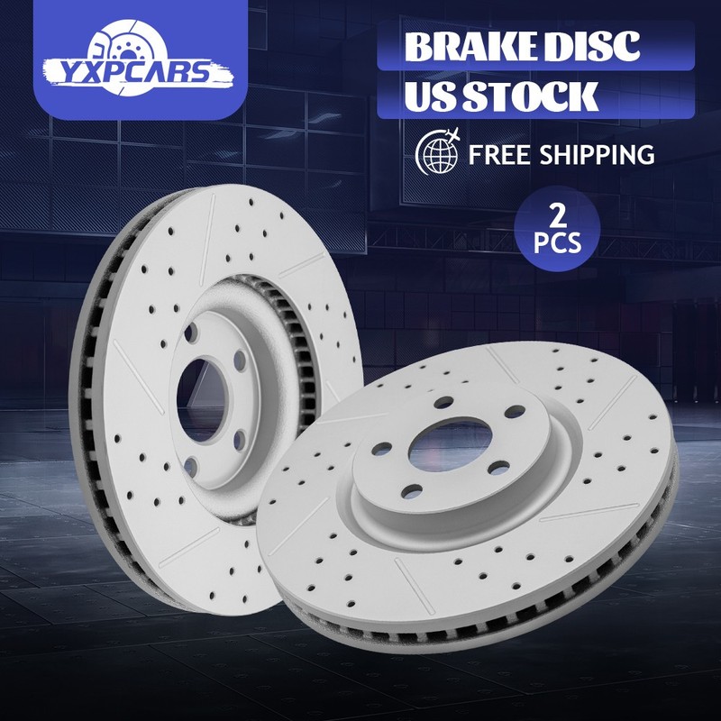 316mm Front Disc Brake Rotors Set for 2015 – 2020 Ford Edge Lincoln Continental