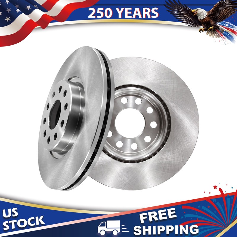 12.28″ Front- Brake Rotors for VW Jetta Passat CC Beetle Golf GTI Tiguan Q3 A3