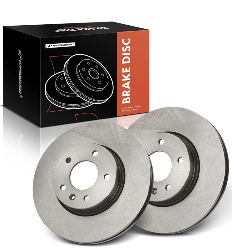 11.81 inch Front Vented Disc Brake Rotors Compatible with Select Cadillac Models