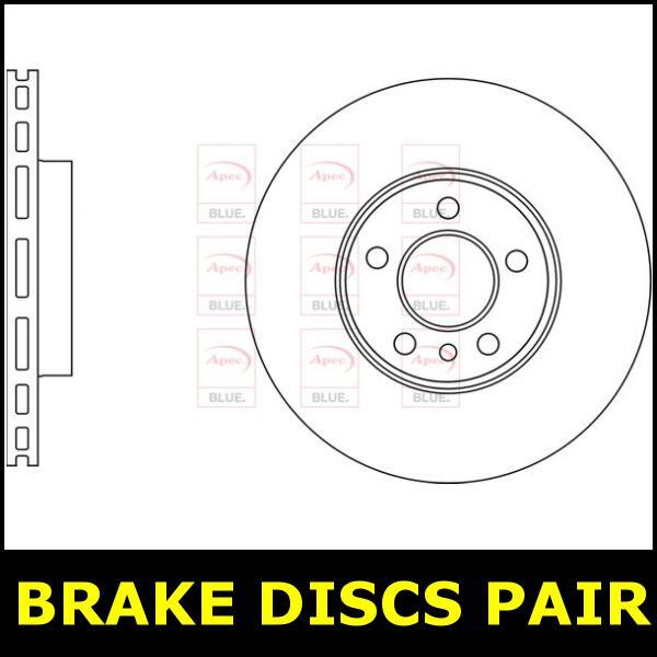 Brake Discs Pair Front FOR MINI F55 1.2 1.5 13->ON Diesel Petrol Blue gallery