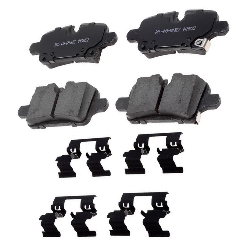 ACDelco OEM Rear Ceramic Brake Pads Kit For 2021-2025 Chevy Equinox 9 Yr Warrant