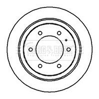 2x Brake Discs Pair Vented fits OPEL MONTEREY A 3.1D Rear 91 to 98 4JG2TC 314mm gallery