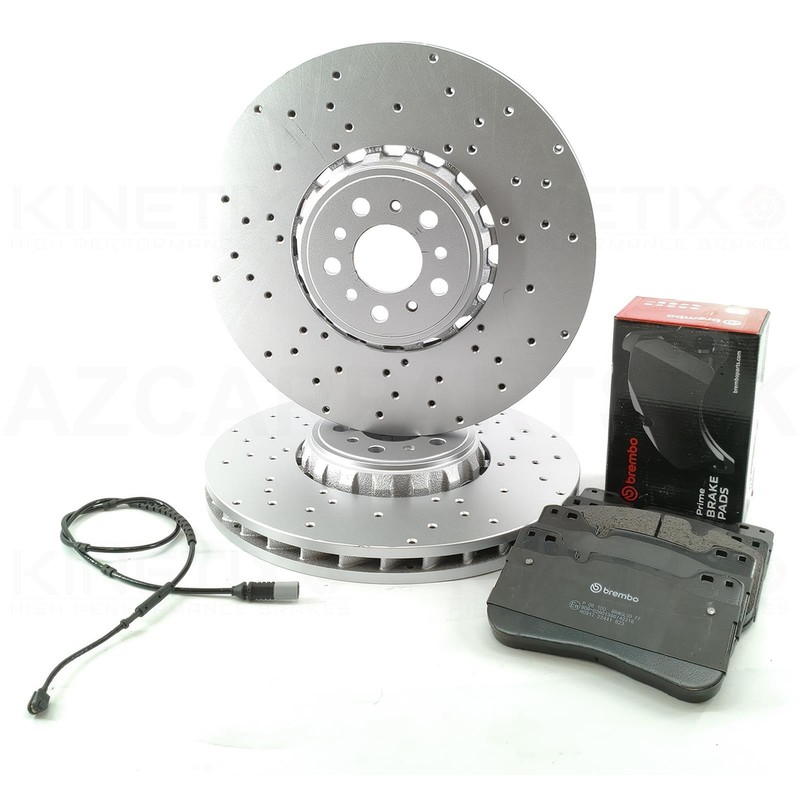 FOR BMW M5 F90 M8 F91 F92 F93 COMPETITION FRONT BRAKE DISCS BREMBO PADS 395mm