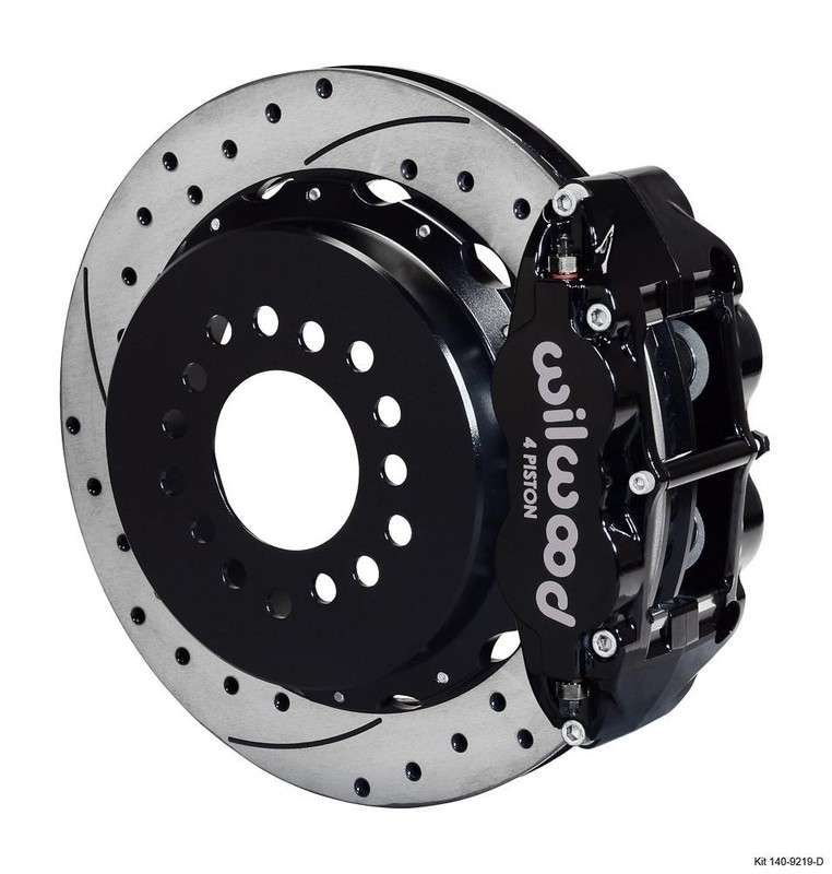 Wilwood Brakes Disc Brake Caliper / Rotor / Pad Kit 140-9219-D