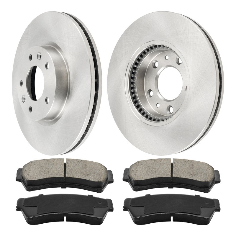 Front Disc Brake Rotors & Pads Kit for 2006-2012 Ford Fusion Lincoln MKZ Zephyr gallery