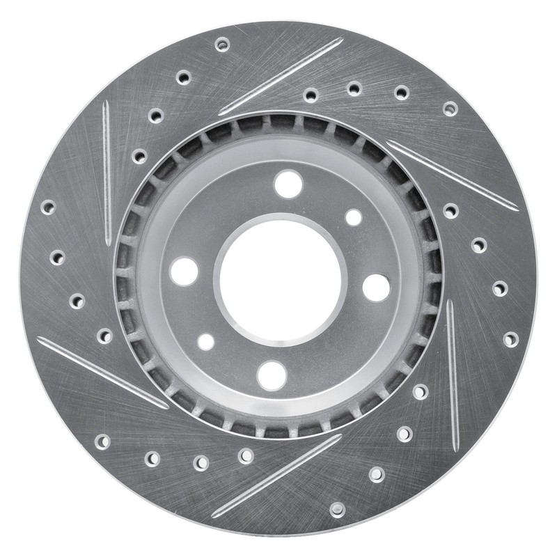 For Saab 900 87-93 Brake Rotor DFC Premium Drilled & Slotted Front Passenger gallery
