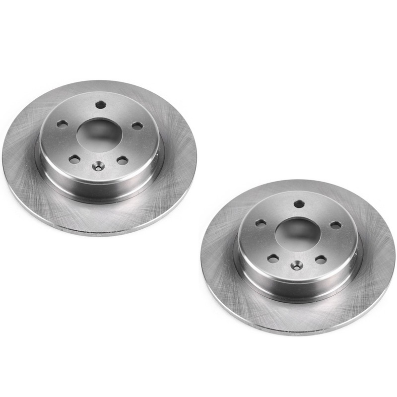 Powerstop Rear 2 Wheel 264.1mm Brake Discs for 17-23 Bolt 17-19 Cruze 16-19 Volt