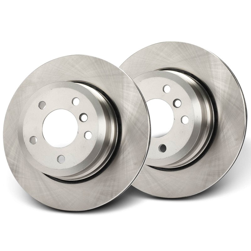 2x Disc Brake Rotors Rear for BMW 525xi E60 06-07 528i xDrive 530xi 535i xDrive gallery