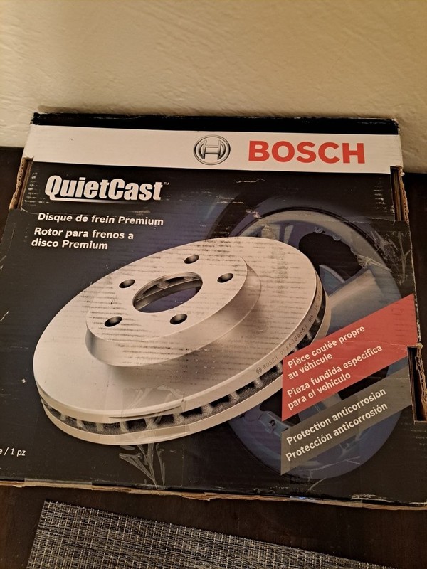 Bosch QuietCast 53011411 Premium Front Disc Brake Rotor Audi A3 VW gallery
