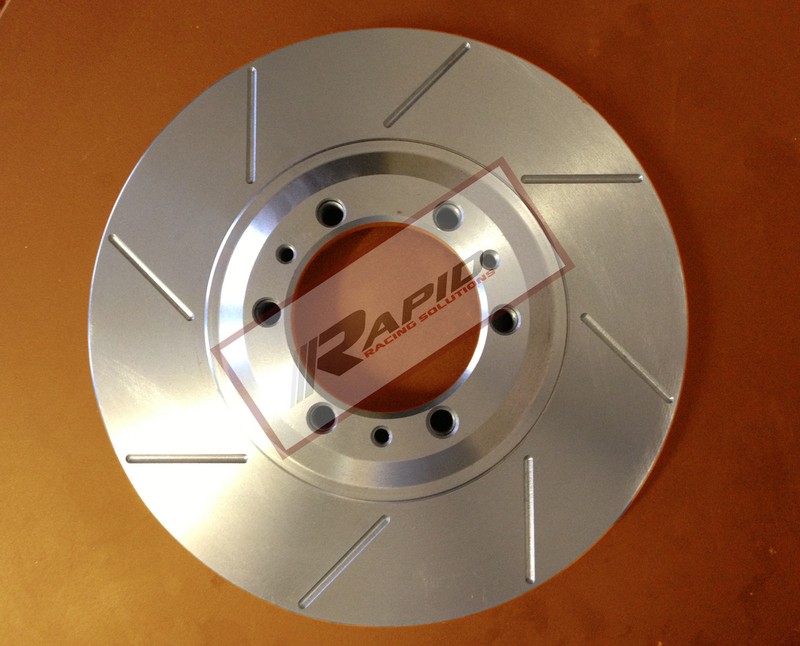 MAZDA MX5 NA NB1 1.8 DISC BRAKE ROTORS FRONT PAIR SLOTTED 255MM