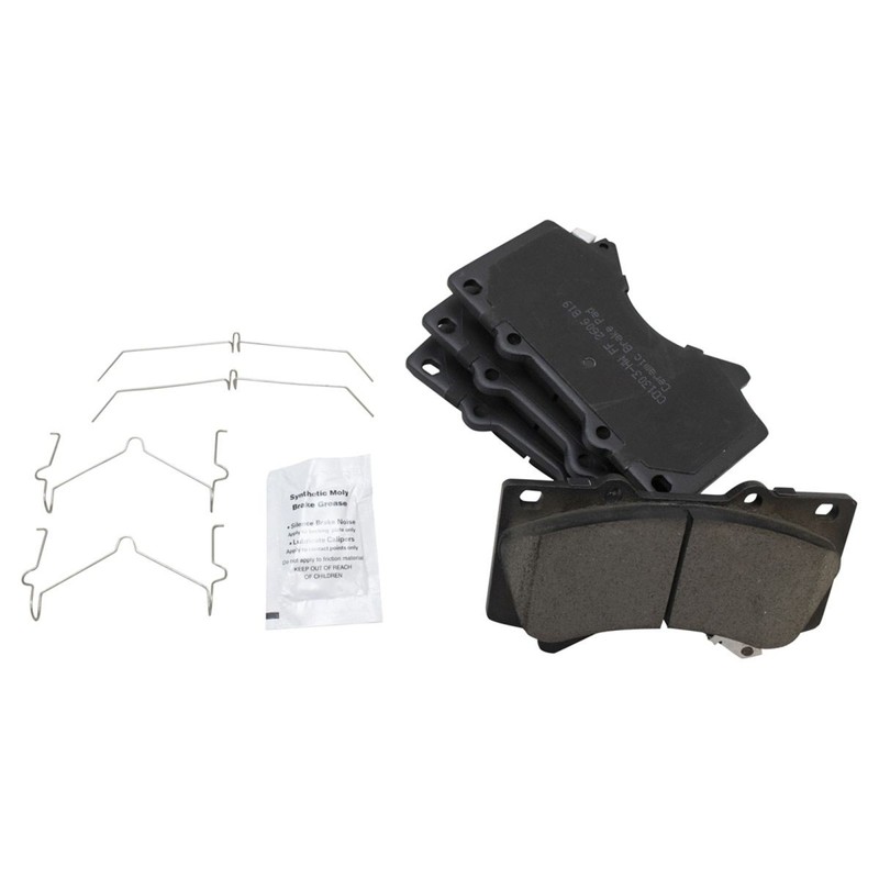 TRQ Performance Brake Rotor Drilled Slotted & Posi Ceramic Pad Front Kit gallery