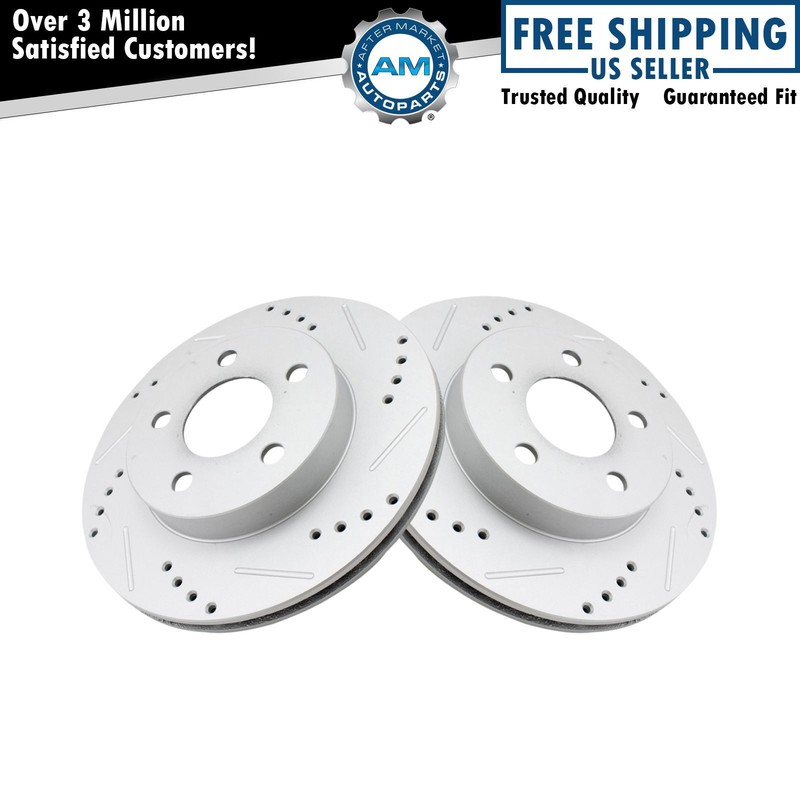 Rear Brake Rotors Set For 1993-1997 Chevrolet Camaro Pontiac Firebird