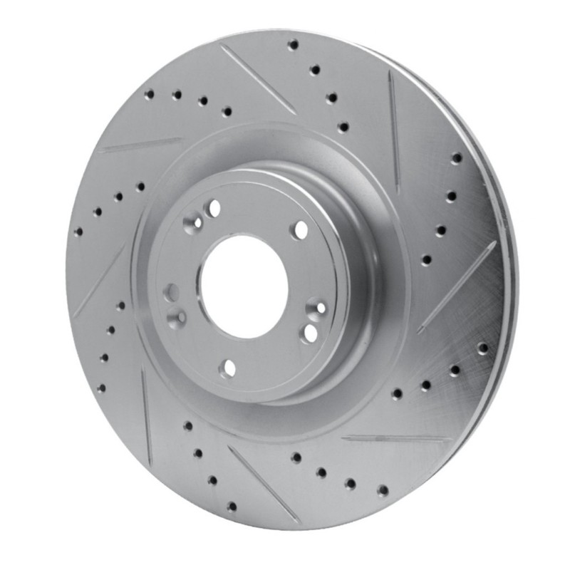 For Genesis G80 2017 Brake Rotor | Silver | 28 mm. / 1.10 inch Discard Thickness gallery