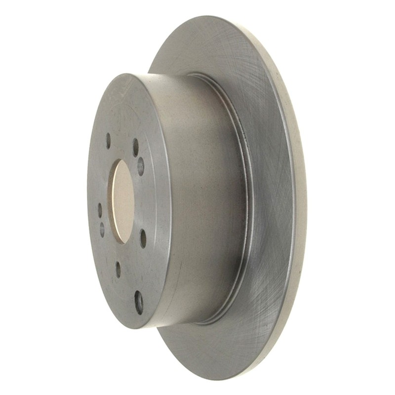 For Hyundai Santa Fe 2007-2009 ACDelco 18A2487A Silver Solid Rear Brake Rotor