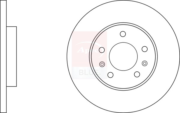 2x Brake Discs Pair Solid fits RENAULT KADJAR 1.5D Rear 2015 on 290mm Set New gallery