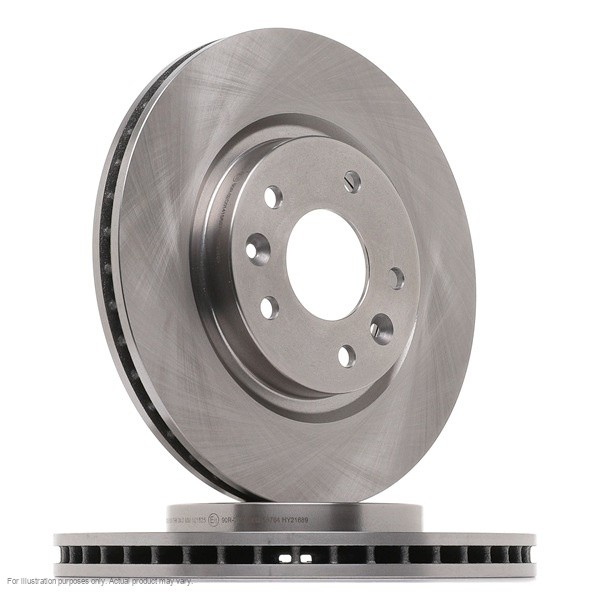 2x APEC Front Brake Discs Fits NISSAN QASHQAI II (J11, J11_) 1.6 dCi 2013- gallery