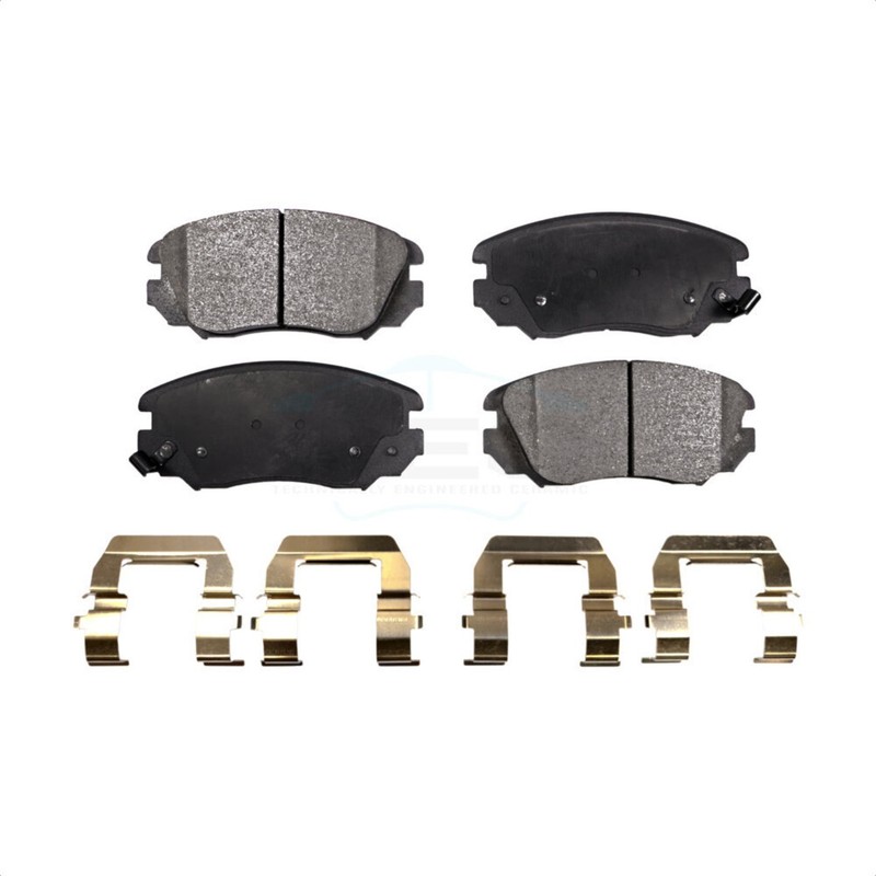 TEC TEC-1421 Brake Pad Sets 2-Wheel Set Front for Chevy Chevrolet Impala Cascada