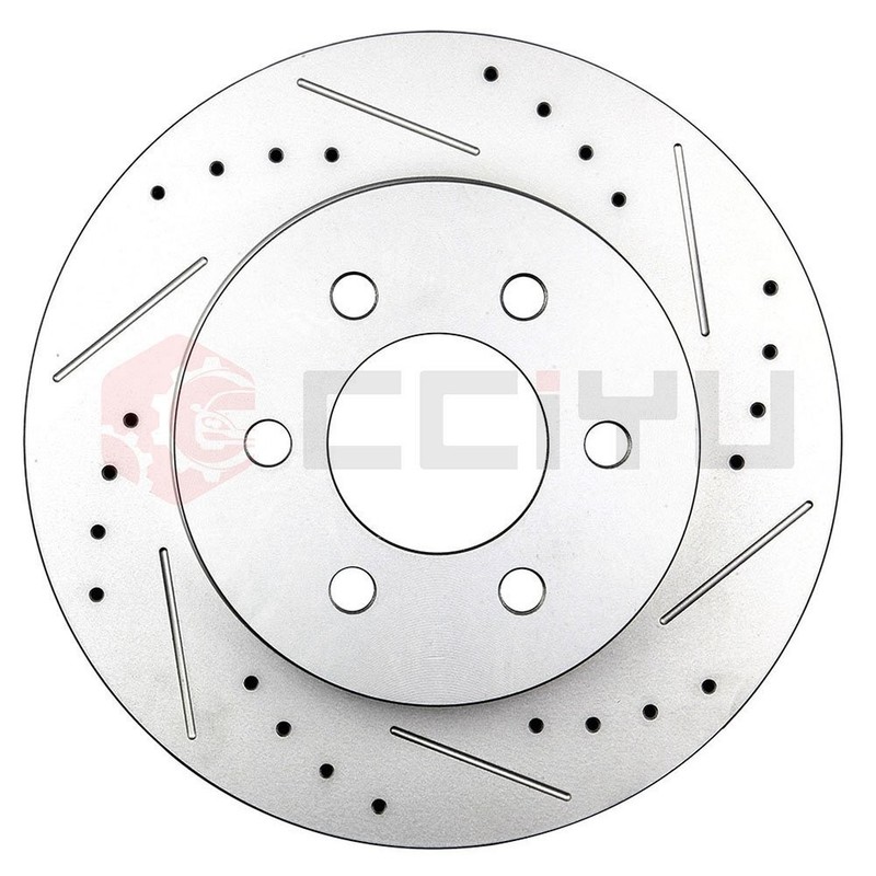 Front Brake Rotors Ceramic Pads Wheel Hub Bearings Kit For 00-02 Dodge Dakota gallery