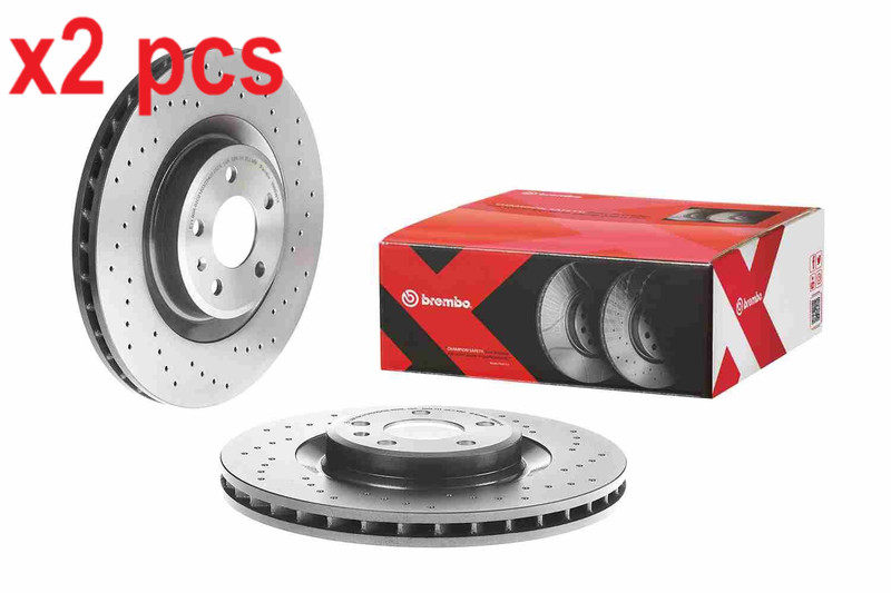 X2 PCS L&R SIDES BRAKE DISC 09.B039.1X