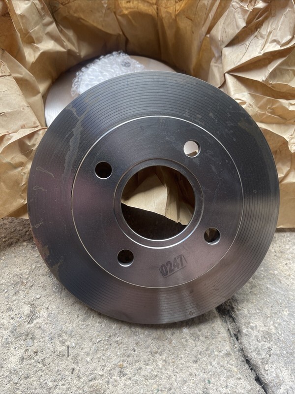 Ford Fiesta Mk4 Mk5 Front Brake Discs Pair Genuine OEM 1112542 96FX1125A1B gallery