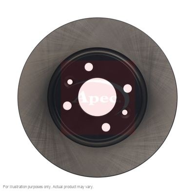 2x APEC Front Brake Discs for SMART FORTWO Coupe 2014- 258mm Vented DSK3078 gallery