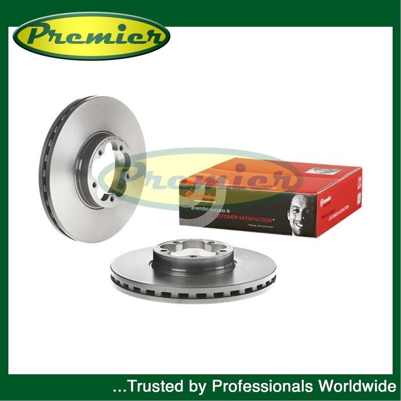 Premier Front Brake Disc Fits Ford Transit 2011- 2.0 D 2.2 dCi TDCi