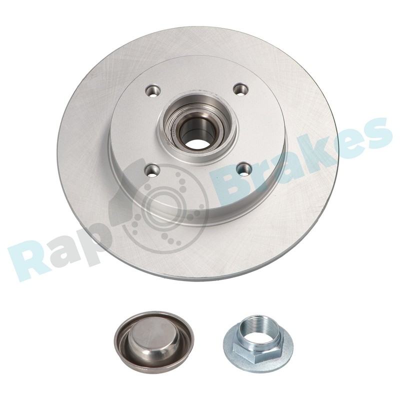 Rap Brakes R-D0820C Brake Disc for Citroen, DS, Opel, Peugeot