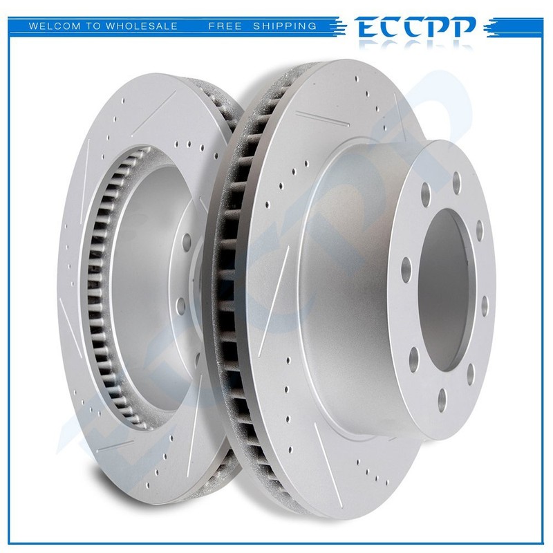 353mm (13.9″) Front Brake Rotors Discs For Dodge Ram 1500 500 3500 2WD 4WD 4X4