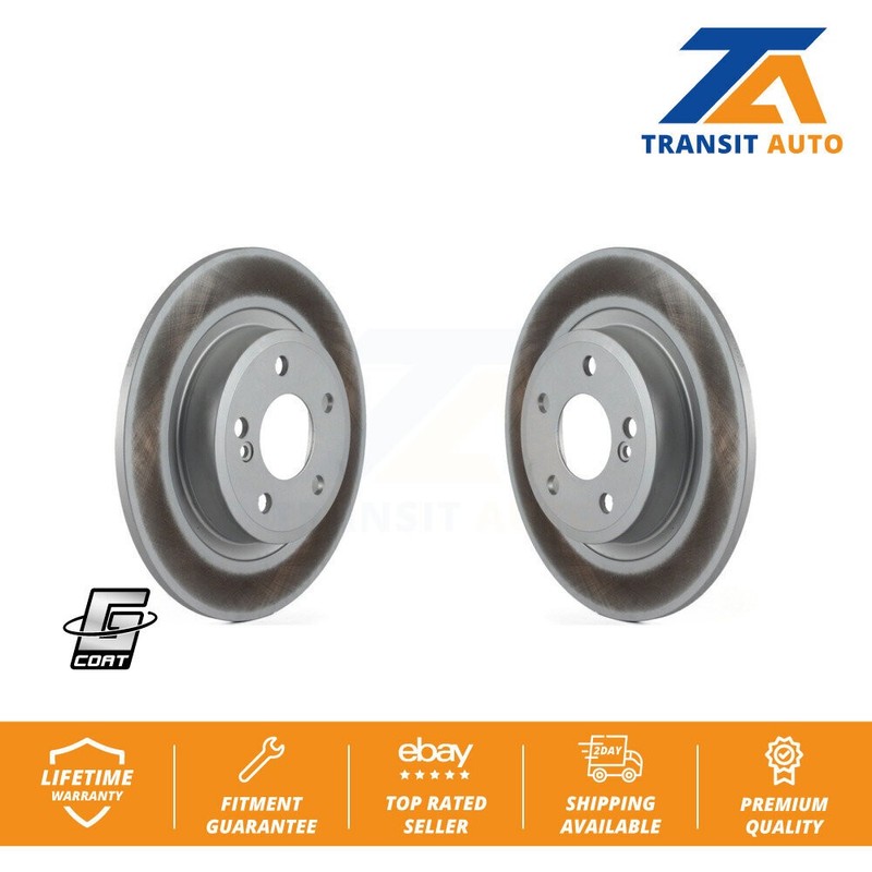 Rear Coat Brake Rotors Pair For Mercedes-Benz GLA250 CLA250 B250 INFINITI QX30 B