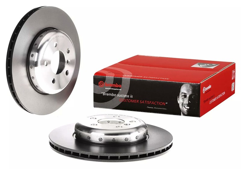 2x OEm BREMBO REAR Brake Disc Rotor Kit For BMW (VERiFy) 535i GT 550 640 650 740