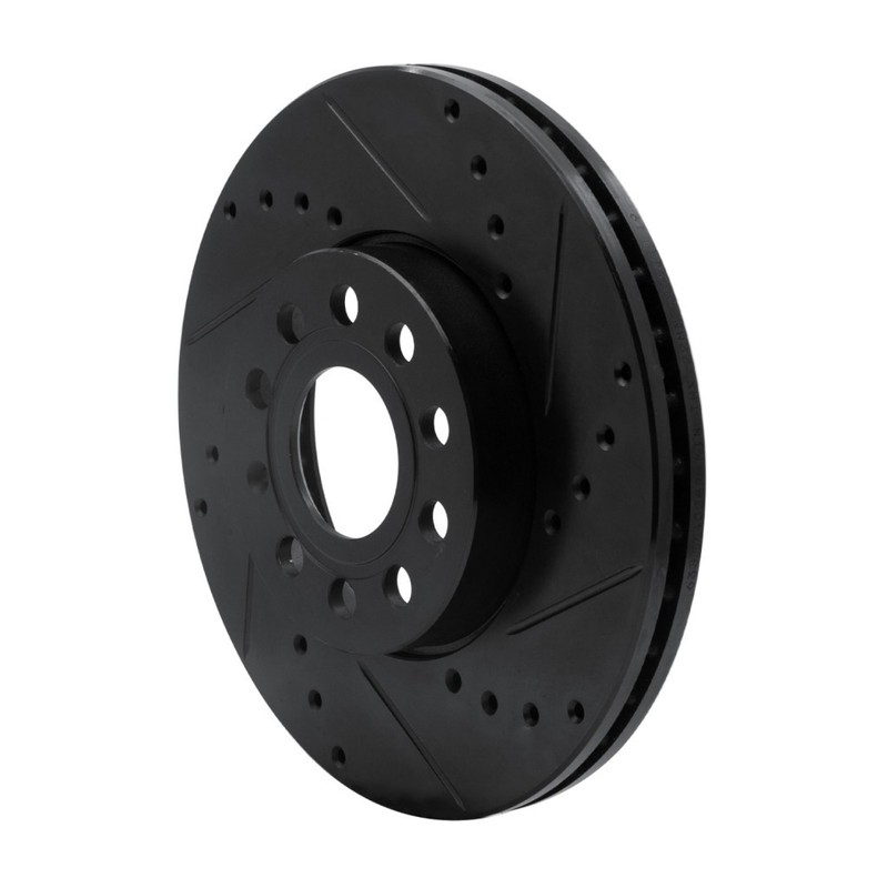 For Audi A3 2010-2013 Brake Rotor | Black | 288 mm. / 11.34 in. Outside Diameter gallery