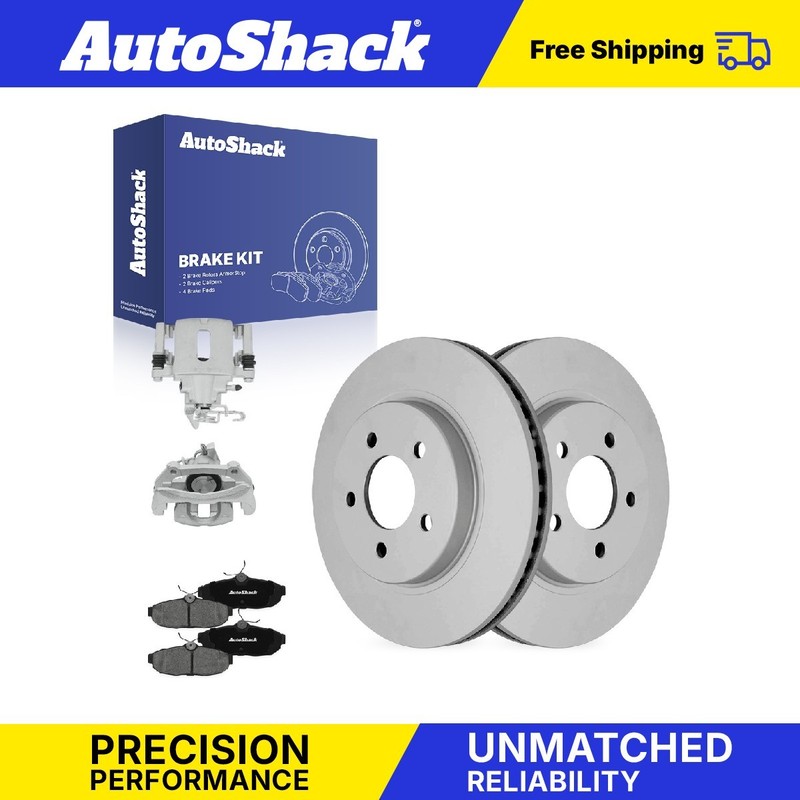 Rear Brake Rotors Premium Ceramic Pads Calipers for Ford, Mustang 2005-2011