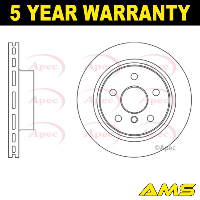 Fits BMW 1 Series 2011- 2 Series 2014- 1.5 1.6 D 2.0 Brake Disc Front AMS