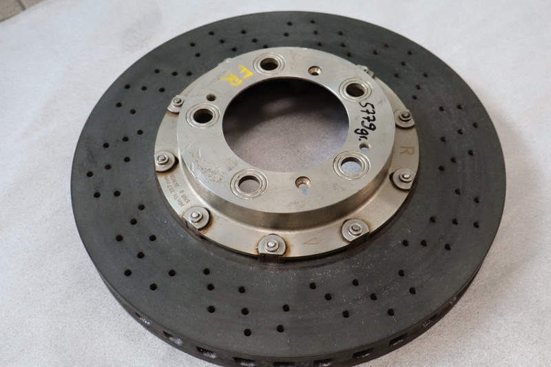 Porsche 911 996 997 987 PCCB ceramic brake disc front axle right brake disc