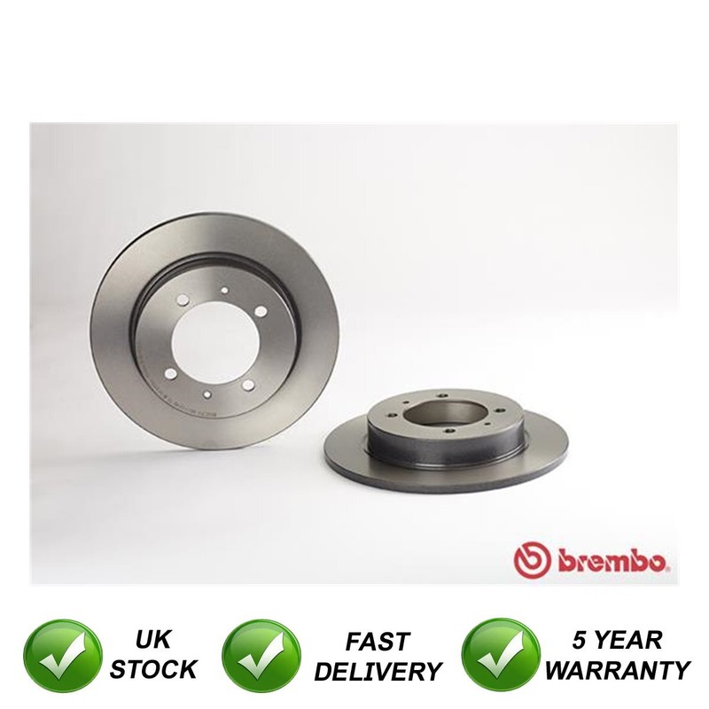 Brake Discs Rear SJR Fits Volvo V40 S40 Mitsubishi Space Star Carisma