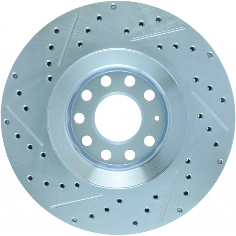 StopTech For Infiniti Q70L 2015 16 2017 Front Driver Side Brake Rotor Slotted