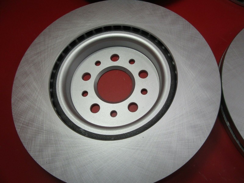Maserati Levante front rear brake rotors set 4pcs TopEuro #269 PREMIUM QUALITY gallery