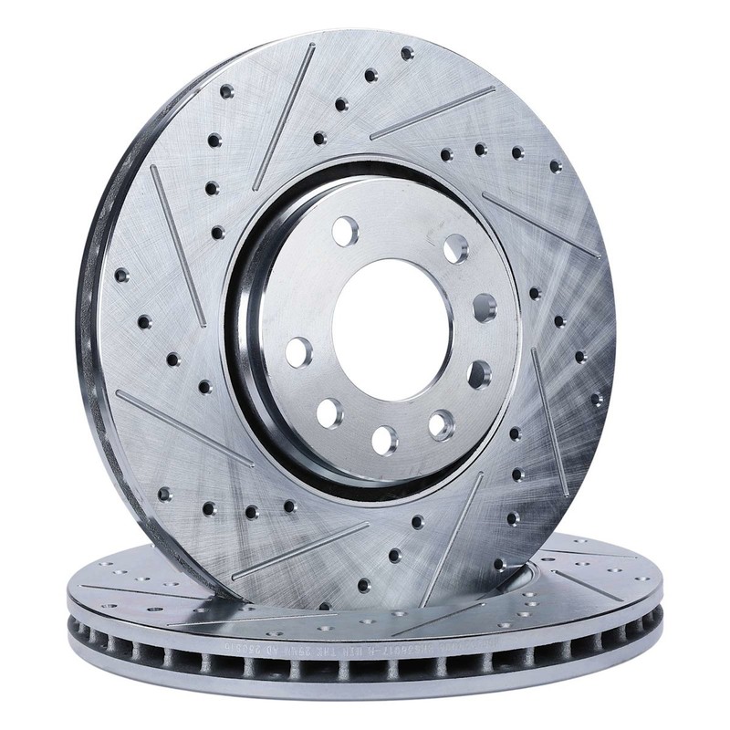 Brake Discs 2-Wheel Set Front for Saab 9-3X 9-3 2003-2011 gallery