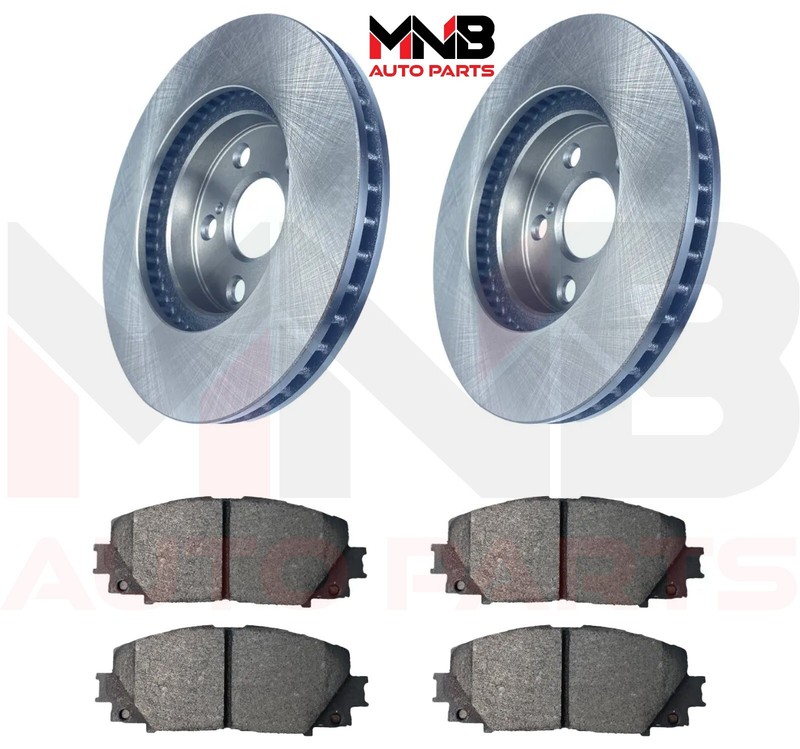 FRONT & REAR BRAKE DISCS & PADS - 5ZR-FXE FITS LEXUS CT200H 1.8L 2010-2020 gallery