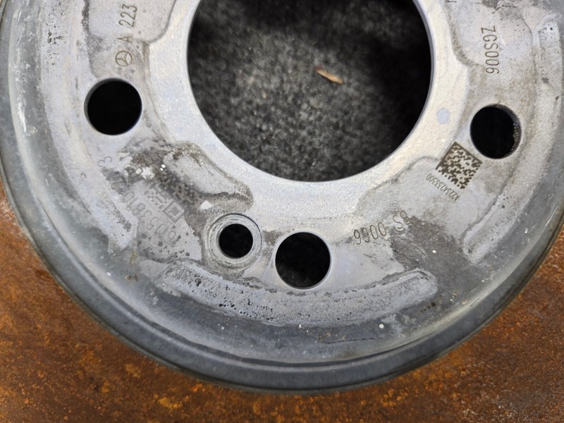 Rear Brake Disc Rotor Set Left and Right Mercedes W206 C43 Glc43 2k oem gallery