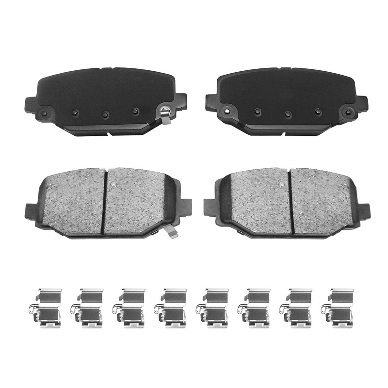 Rear Brake Rotors Ceramic Brake Pads for Dodge Journey/Chrysler Town & Country gallery