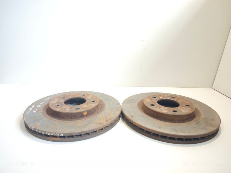 Nissan Qashqai 2008 Front Brake Disc Diesel 81kW MTL30674