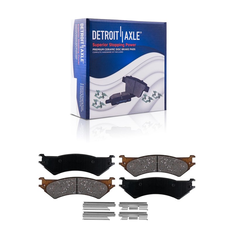 Front & Rear Brake Pads Rotors for 1999-2007 Ford E-250 gallery
