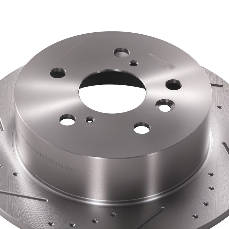 Rear Disc Brake Rotors Ceramic Pads for Lexus ES350 Toyota Avalon Camry D1212 gallery